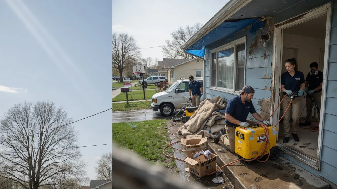 Basement Flood Cleanup in Livonia, NY near me